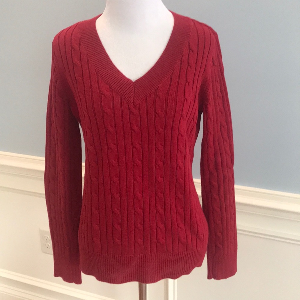 EUC Chaps Vneck sweater